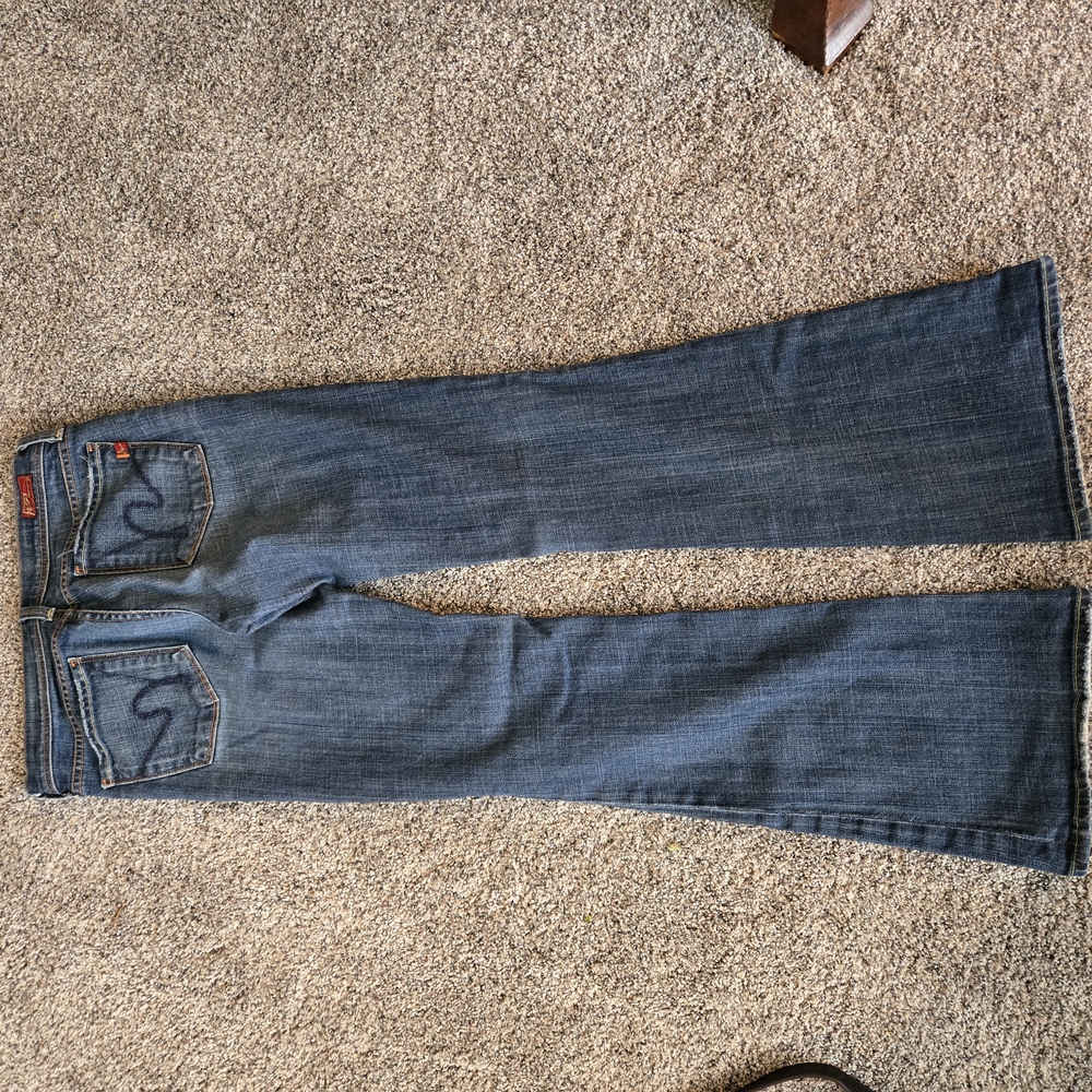 Citizens Of Humanity Dark Blue Flare Jeans